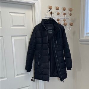 Noize - Outdoor Quilted Puffer Jacket - Black - S